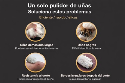 Limador eléctrico para mascotas